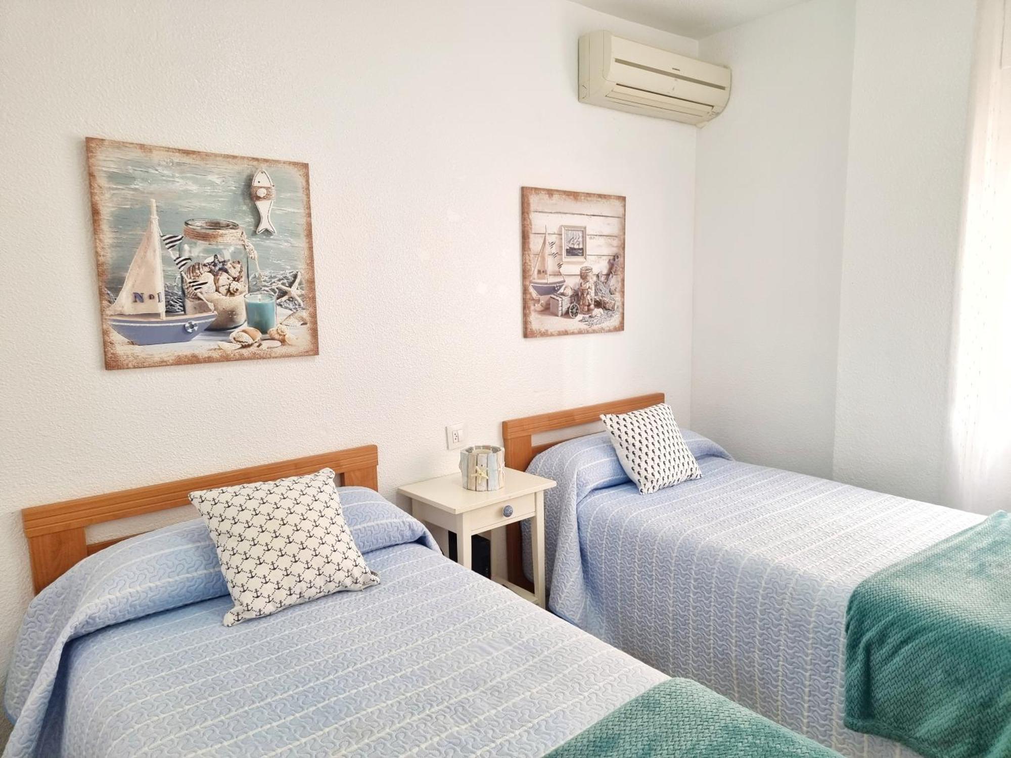 Apartamento 2° Linea de Playa, centrico y totalmente equipado Águilas Exterior foto